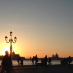 Solnedgång i Venedig
